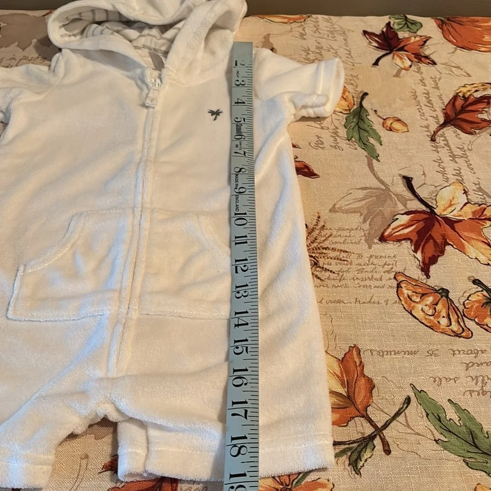 Carter's White Baby‎ Romper Swimmer